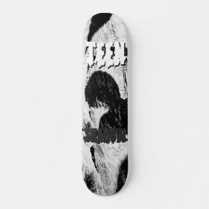 Teenagerschatten Skateboard
