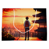 Teenagerschüler entdecken Geschenktasche Große Geschenktüte (Vorderseite)