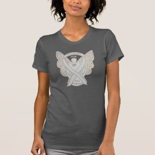 Teenagerschwangerschaft Weißes Bewusstsein Ribbon  T-Shirt