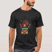 Teens Gaming Xmas Christmas Elf Gamer Controller T-Shirt (Vorderseite)