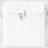 Teens Runder Aufkleber (Tasche)