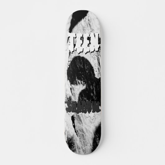 Teenschatten Skateboard (Vorne)