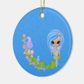 Teensy Fee Niedliche Fee Keramik Ornament (Links)