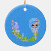 Teensy Fee Niedliche Fee Keramik Ornament (Hinten)