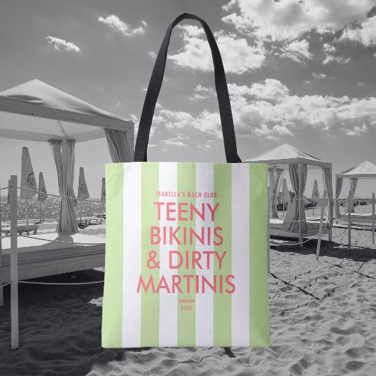 Teeny Bikinis & Dirty Martinis Bach Club Tasche
