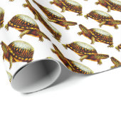 Teeny kleines Dosenschildkröte-Packpapier Geschenkpapier (Rolleneckpunkt)
