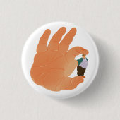 teeny leo! button (Vorderseite)