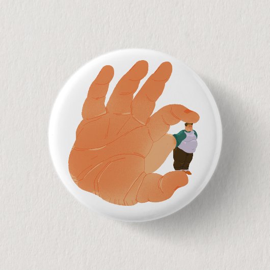 teeny leo! button (Vorderseite)