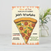 Teeny-Teeny gefüllt Einladung (Stehend Vorderseite)