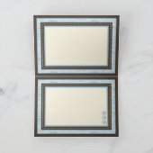 Teeny Toes BLU Card Karte (Innenseite)