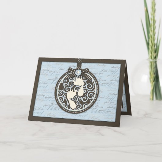 Teeny Toes BLU Card Karte (Vorderseite)