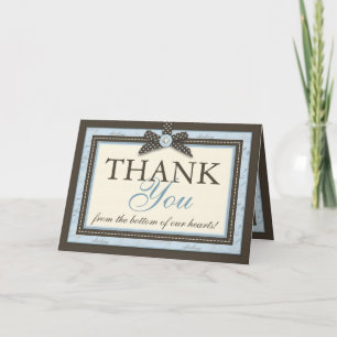 Teeny Toes BLU TY Card Dankeskarte