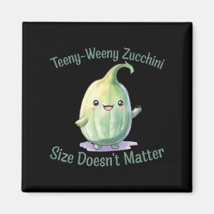Teeny-weeny Zucchini Magnet