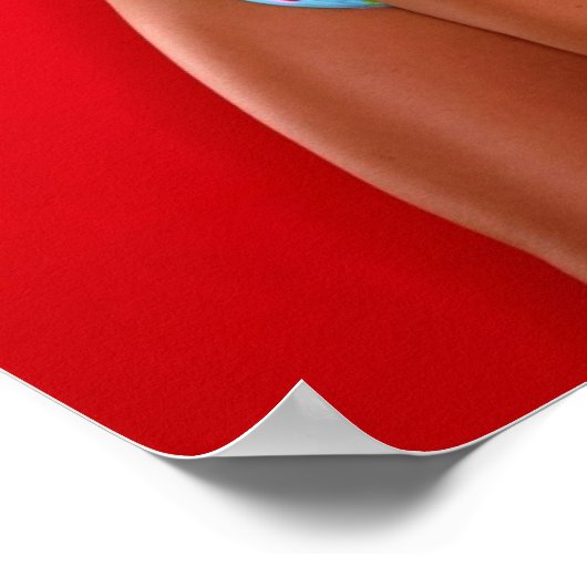 Teeny Würstchen Little Polka Dot Bikini Poster (Ecke)