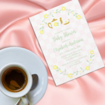 Teeparty-Blumen-Baby-Party
