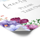 Teeparty-Geschenke Braut-Dusche Poster (Ecke)