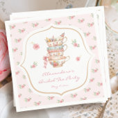 Teeparty-Junggesellinnenabschied Serviette