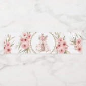 TeePee Fox Baby Dusche Wasserflaschen Etiketten (Einzelnes Label)