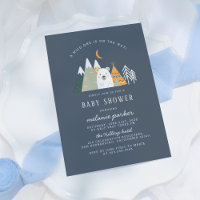 Teepee & Mountains Wild-One-Bear-Baby-Dusche