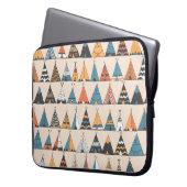 Teepee Muster. Wigwam-Sommerzelt Laptopschutzhülle (Vorderseite Links)