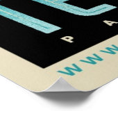 TeePee-Poster gerettet Poster (Ecke)