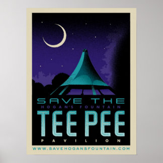 TeePee-Poster gerettet Poster
