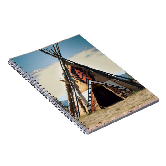 Teepee Spiral Notebook Notizblock (Rechte Seite)