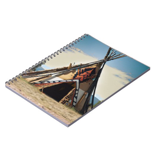 Teepee Spiral Notebook Notizblock (Linke Seite)