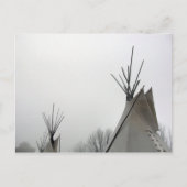 Teepee Tops Postkarte (Vorderseite)