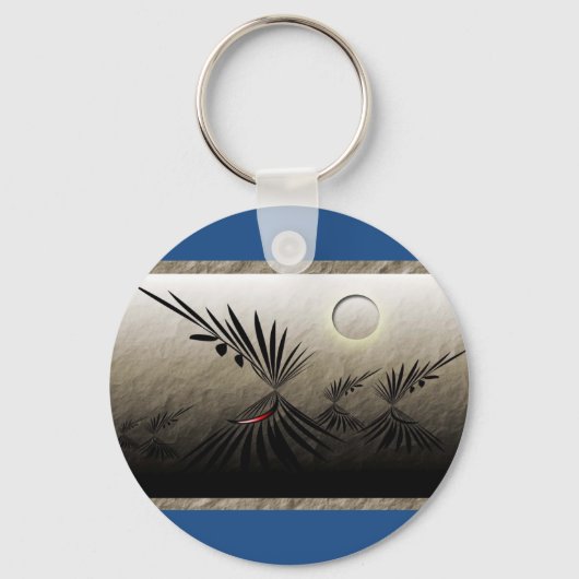 Teepee Village Schlüsselanhänger (Vorderseite)