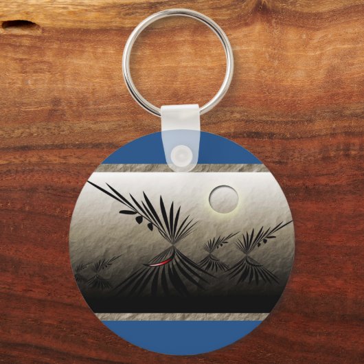 Teepee Village Schlüsselanhänger (Vorderseite)