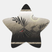 Teepee Village Stern-Aufkleber (Vorderseite)