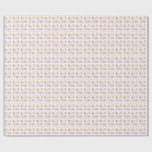 Teepee Wellness-Center Birthday Party Geschenkpapier (Flach)