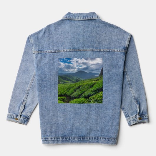 Teeplantage Cameron Highlands Jeansjacke (Rückseite)