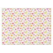 Teepots und Cups Garten rosa Tischdecke (Vorderseite (Horizontal))