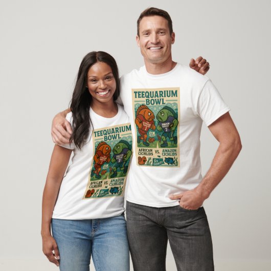Teequarium Bowl - African vs Amazon Ticket T-Shirt (Unisex)
