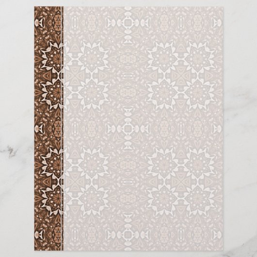 Teerfarbenmuster Kaleidoskop (Vorderseite)