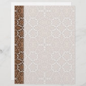 Teerfarbenmuster Kaleidoskop (Vorne/Hinten)