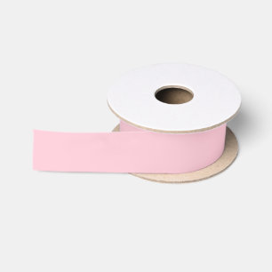 Teerosa Pink Einfarbig Satinband