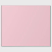 Teerosa-Rosa-Einfarbig Geschenkpapier (Flach)