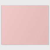 Teerosa-Rosa einfarbig Geschenkpapier (Flach)