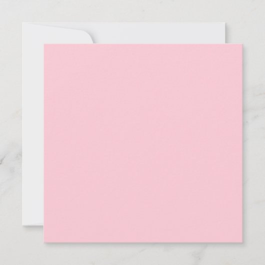 Teerosa-Rosa-Einfarbig Karte (Vorderseite)