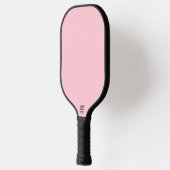 Teerosa-Rosa-Einfarbig Pickleball Schläger (Links)