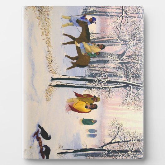 Teerpfad Fine Art 8x10 mit Easel Fotoplatte (Vorderseite)