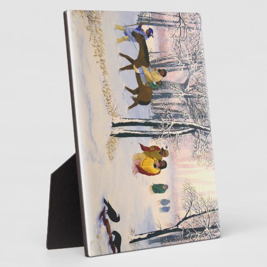 Teerpfad Fine Art 8x10 mit Easel Fotoplatte (Seite)