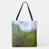 Teerwall, Monte Waialeale, Hawaiian Beach Bag Tasche (Rückseite)