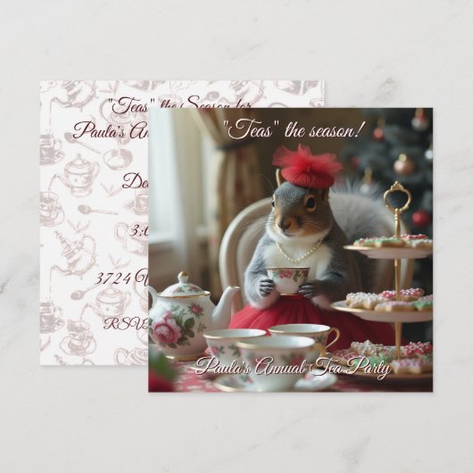 "Tees" - Einladung zur Saison (Vorne/Hinten)