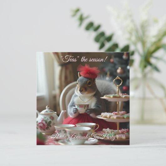 "Tees" - Einladung zur Saison (Stehend Vorderseite)