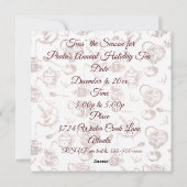 "Tees" - Einladung zur Saison (Rückseite)