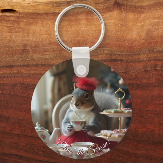 "Tees" in der Saison Schlüsselanhänger (Rückseite)